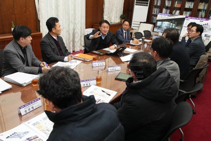 20250109 - 오송역 선하부지공간 활용방안 논의(여는마당 도지사) 사진