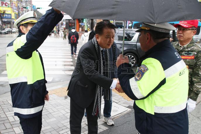 20250127 - 설맞이 교통봉사단체 봉사활동 격려(가경터미널 도지사) 사진