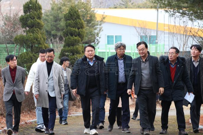 20250131 - 청주 푸르미스포츠센터 방문(휴암동 도지사) 사진