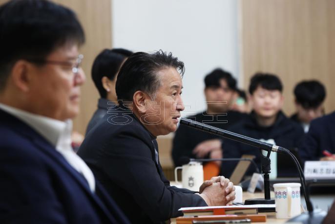 20250224- 확대간부회의(대회의실 도지사) 사진