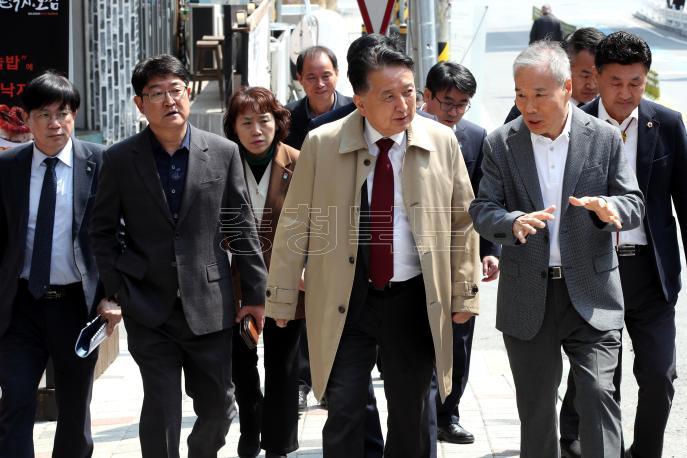 20250403 - 구경시장 방문(단양 구경시장 도지사) 사진