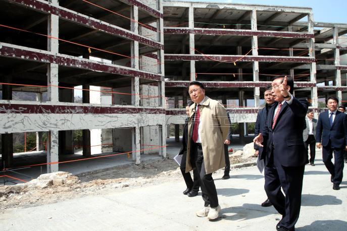 20250403 - 다리안 디캠프 플랫폼 조성사업 현장 및 유네스코  세계지질공원 현장방문(단양군 도지사) 사진