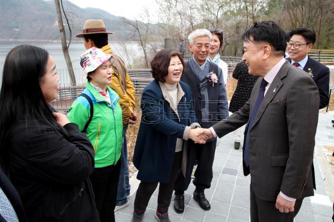 20250409 - 청남대 생태탐방로 조성공사 준공식(청남대 도지사) 의 사진