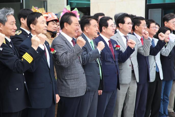 20250410 - 옥천소방서 이원119안전센터 개청식(옥천이원면 도지사) 의 사진