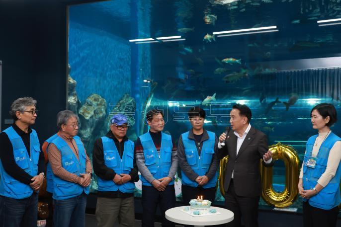 20251119 - 충북아쿠아리움 누적 관람객 50만명 돌파 기념행사(충북아쿠아리움) 의 사진