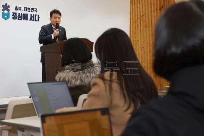 20260203 - 충청북도 AI대도약 종합계획 브리핑(브리핑룸) 의 사진