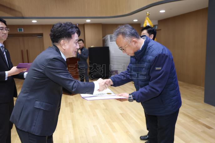 20260303 - 3월 직원조회(도청 문화홀 도지사) 의 사진