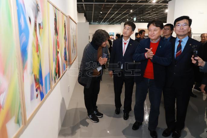 20260307 - 충북갤러리 청주오스코관 개관식(오스코, 도지사) 의 사진