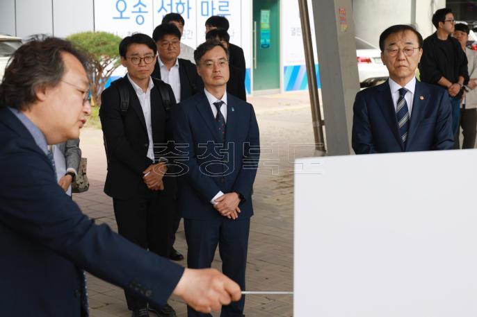 20260511 - 국토부 장관 자율주행 실증현장 점검(오송, 경제) 의 사진
