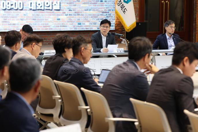 20260518 - 확대간부회의(대회의실 행부) 의 사진