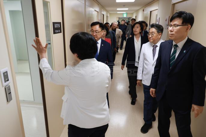 20260526 - 충북대병원 긴급대응중환자실 개소식(충북대병원, 권한대행) 의 사진