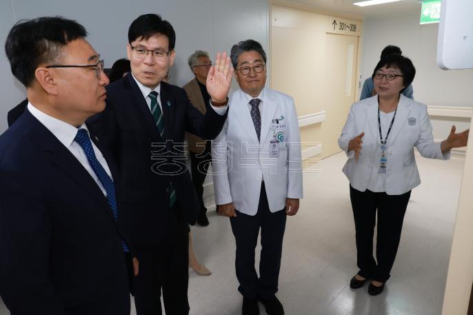 20260526 - 충북대병원 긴급대응중환자실 개소식(충북대병원, 권한대행) 의 사진