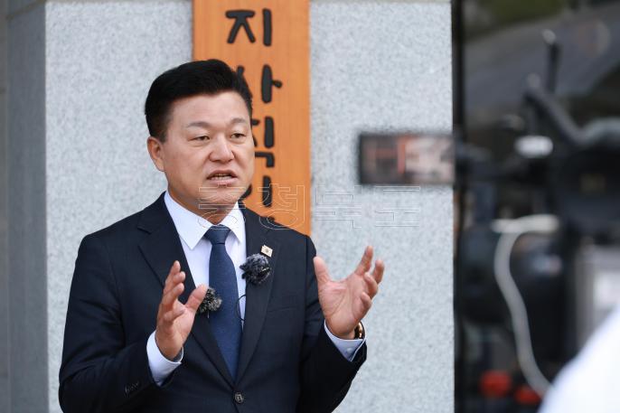 20260610 - 제37대 도지사직 인수위원회 현판식(충북연구원, 당선인) 의 사진