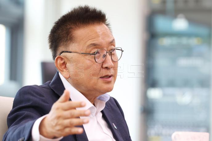 20260610 - 김영환 충북지사 인터뷰(여는마당 도지사) 의 사진