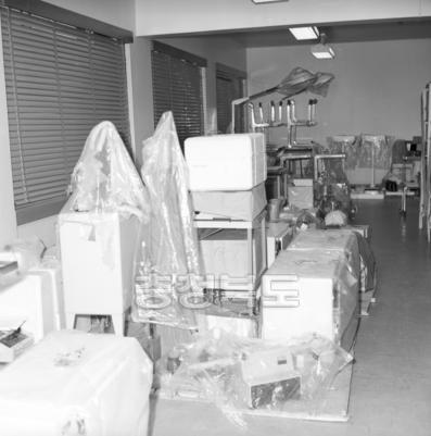 청주 의료원 전경 및 내부시설 의 사진