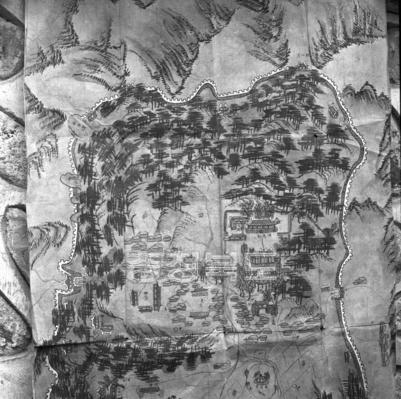 청주읍성, 상당산성, 청주권 구 지도 복사 의 사진