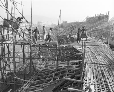 종합경기장 건설 공사 의 사진