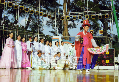 98속리산 우리굿 마당 관광축제 의 사진