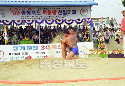 도지사배 99 충북 씨름왕 선발대회 의 사진