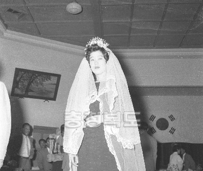 1958년 5월 제1회 미스충북 선발대회 의 사진