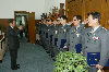소방공무원 임용장 수여 의 사진