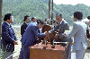 수해복구 종합시상식 의 사진