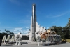 제73주년 광복절 기념탑.동상 참배 의 사진