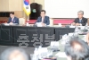 충북선 철도 고속화 범도민 추진 준비위원회 성명서 발표 의 사진