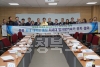 충북 도내 대학교 총장 방사광가속기 유치 결의 의 사진