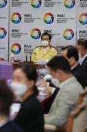 WMC 온라인컨벤션 추진상황 보고회 의 사진