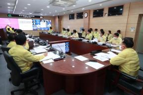 제11호 태풍 '힌남노' 대비상황 점검 회의 의 사진