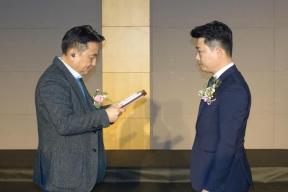 충북지구 JC 회장단 이, 취임식 의 사진