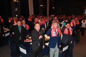 충북재향군인회 회원 연찬회 및 안보 결의대회 의 사진