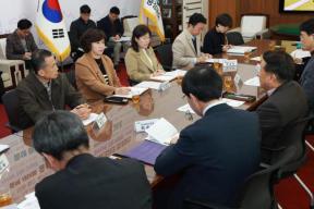 K-실버봉사대 추진상황 점검회의 의 사진