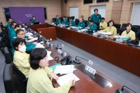의사집단행동 관련 중앙재난안전대책본부 회의 의 사진