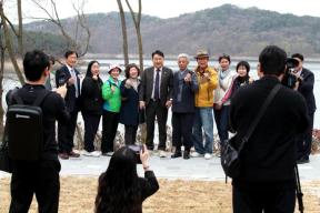 20250409 - 청남대 생태탐방로 조성공사 준공식(청남대 도지사) 의 사진