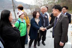 20250409 - 청남대 생태탐방로 조성공사 준공식(청남대 도지사) 의 사진