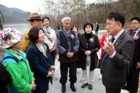 20250409 - 청남대 생태탐방로 조성공사 준공식(청남대 도지사) 의 사진