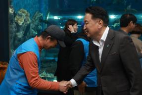 20251119 - 충북아쿠아리움 누적 관람객 50만명 돌파 기념행사(충북아쿠아리움) 의 사진