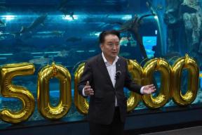 20251119 - 충북아쿠아리움 누적 관람객 50만명 돌파 기념행사(충북아쿠아리움) 의 사진