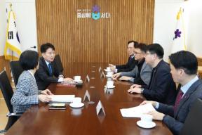 20260303 - 신한은행 충북동부본부 성금 지정기탁식(여는마당 도지사) 의 사진