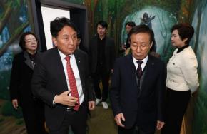 20260306 - 다누리 어린이 실내놀이터 조성사업 현장 방문 및 보육학부모 간담회(다누리센터 도지사) 의 사진