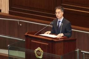 20260311 - 충청북도 추가경정예산안 제출에 따른 제안설명(본회의장 경부) 의 사진