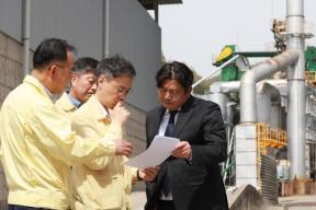 20260421 - 중동사태 악화에 따른 도내 자재수급 관련 현장간담회(괴산, 경제) 의 사진