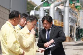 20260421 - 중동사태 악화에 따른 도내 자재수급 관련 현장간담회(괴산, 경제) 의 사진