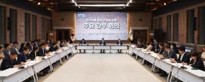 20260430 - 권한대행 체제 전환 관련 주요간부회의(대회의실, 행정) 의 사진