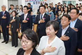 20260604 - 신용한 도지사 당선인 당선증 교부식(충북선관위, 당선인) 의 사진