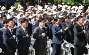 20260606 - 제71회 현충일 추념식(오창 충혼탑 행부) 의 사진