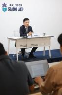 20260611 - 인수위 운영방향 관련 기자간담회(당선인, 브리핑룸) 의 사진